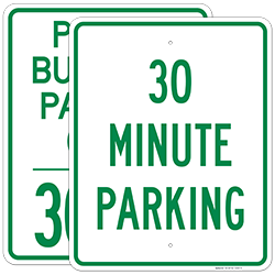 Parking Signs Time Limit Parking Signs Sigo Signs